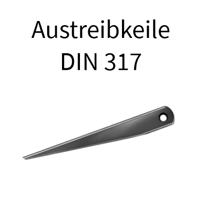Porta-Austreibkeile DIN 317