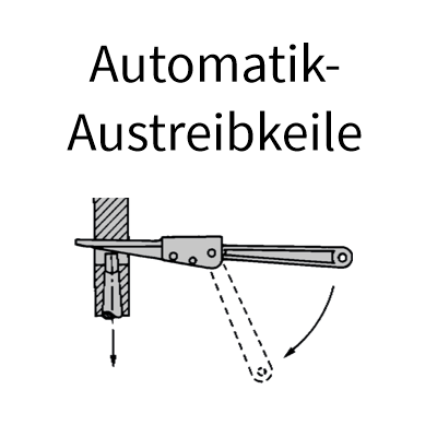 Porta-Automatik-Austreibkeile