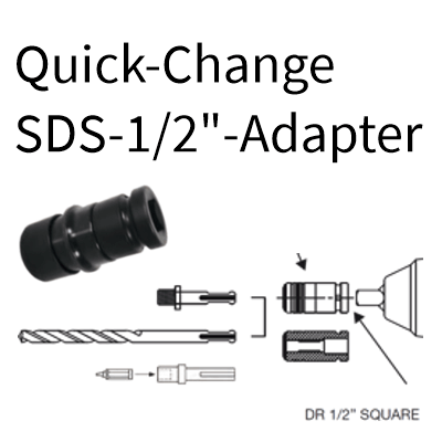 Porta-SDS-Quick-Change Adapter