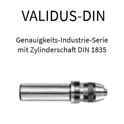 Porta-Validus-Zylinderschaft DIN 1835